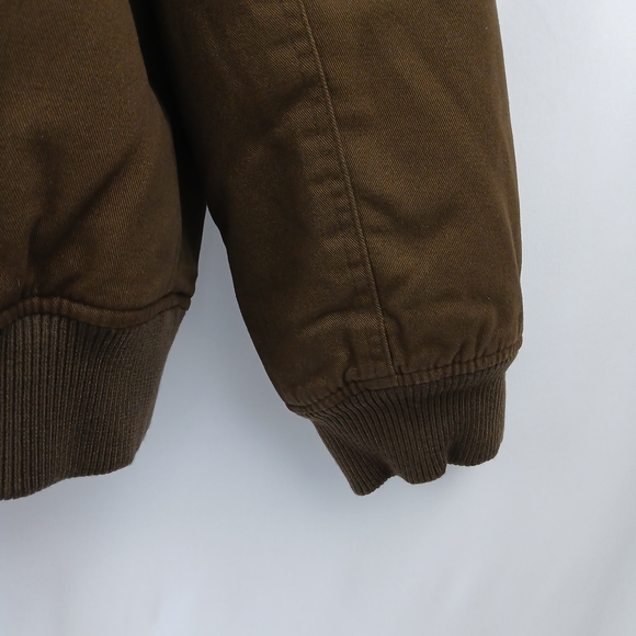 Mode of One Mens Multi Pocket Bomber Jacket in Dark Walnut XXL - Picture 8 of 11